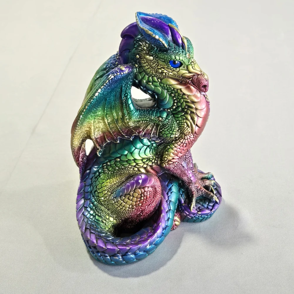 Rare Retired Windstone Editions Male Dragon Peña W/tags No Box 2000